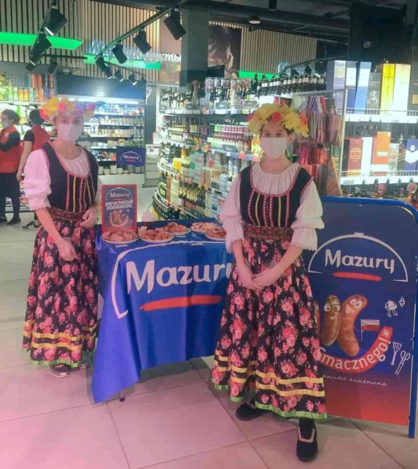 20% бюджета маркетингового бюджета Mazury приходится на дегустации в торговом зале
