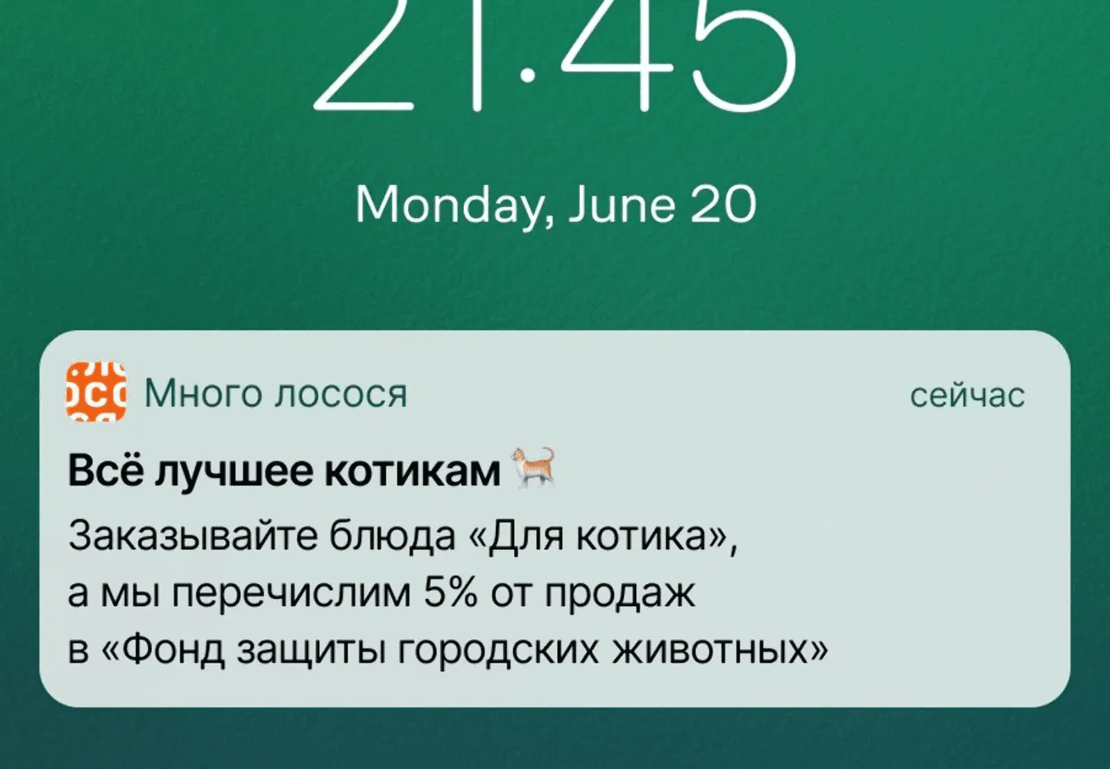 История о добром деле мотивирует клиентов заказывать