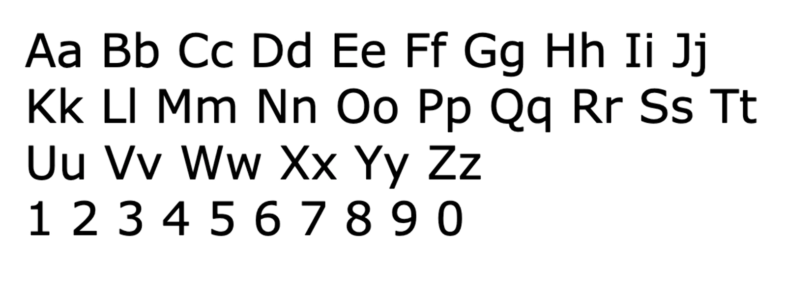 Verdana