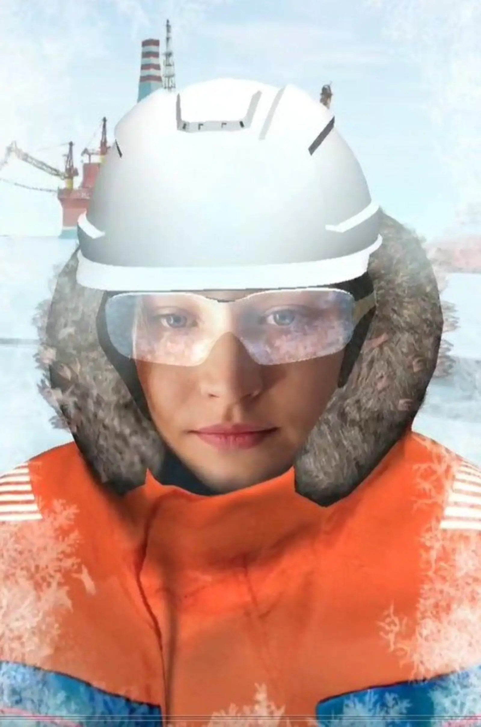 Фильтр от «Газпром Нефти» позволяет примерить на себя роль инженера на газодобывающей платформе. Источник