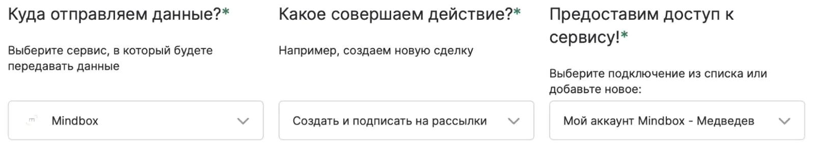 Данные нового подписчика попадают в Mindbox, и он сразу начинает получать коммуникации Данные нового подписчика попадают в Mindbox, и он сразу начинает получать коммуникации