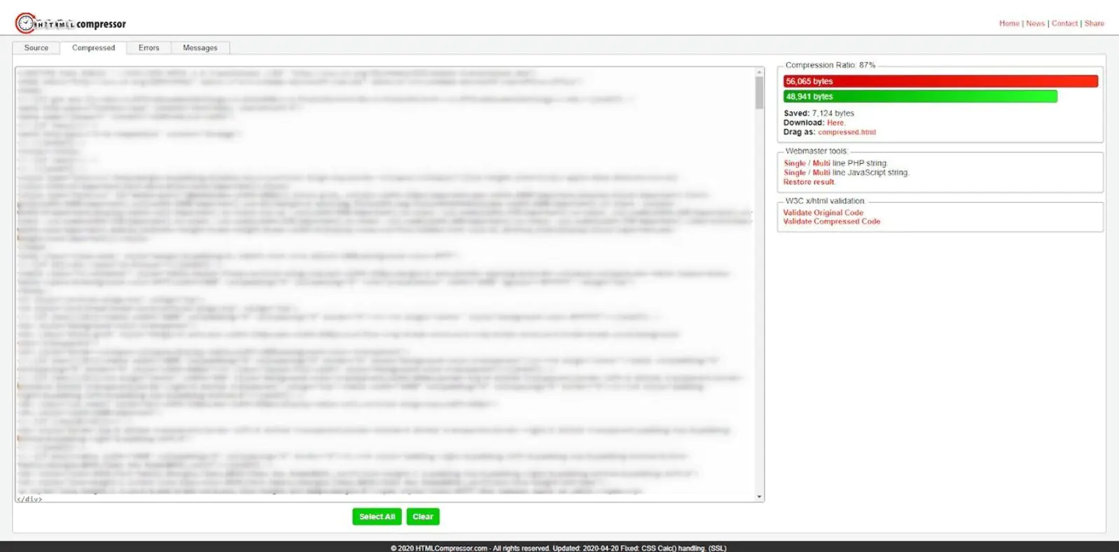 Протестировал HTML Optimizer на рассылке бренда All We Need — сократил вес письма на 13%