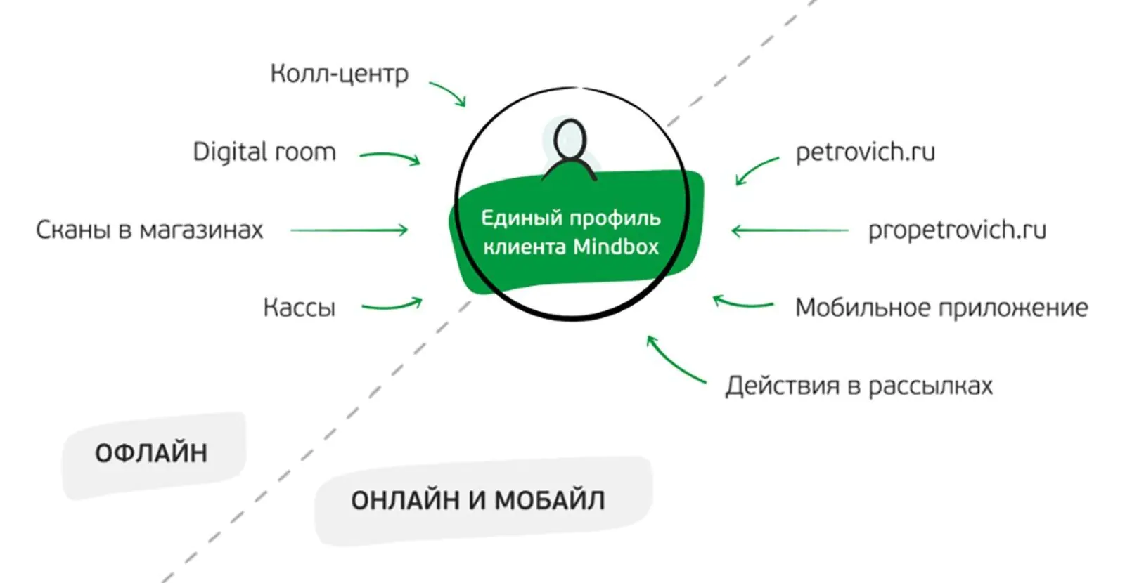 CDP «Петровича»: клиентские данные собираются из всех онлайн- и офлайн-систем в единый профиль
